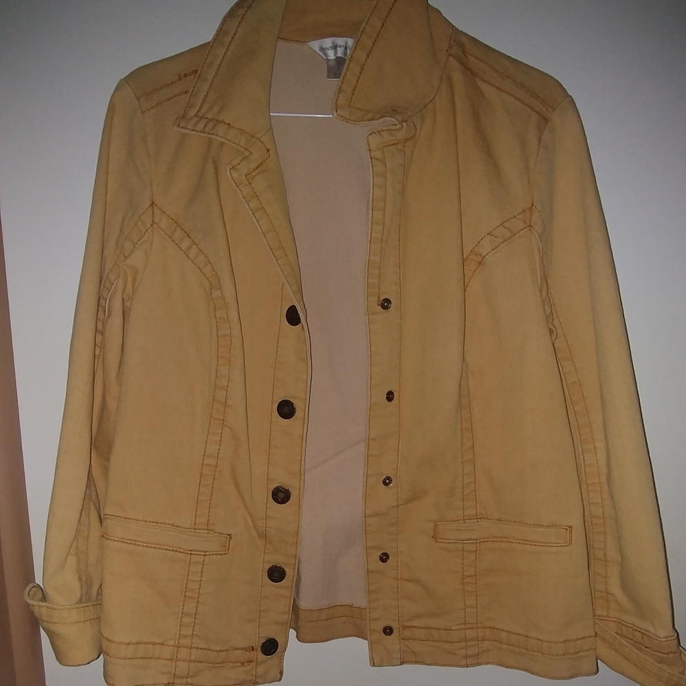 Yellow Jean jacket